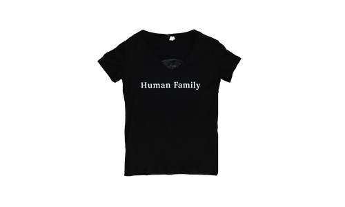 Human Family Women's V-neck T-shirt