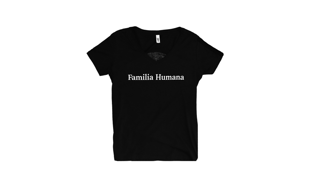 Familia Humana Women's V-neck T-shirt