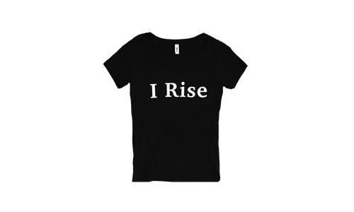 I Rise Women's V-neck T-shirt
