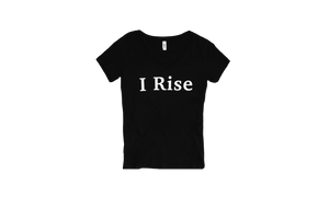 I Rise Women's V-neck T-shirt